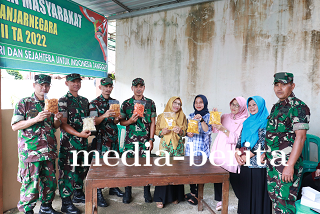 Kodim 0704 Banjarnegara Gelar Bakti Kemandirian masyarakat
