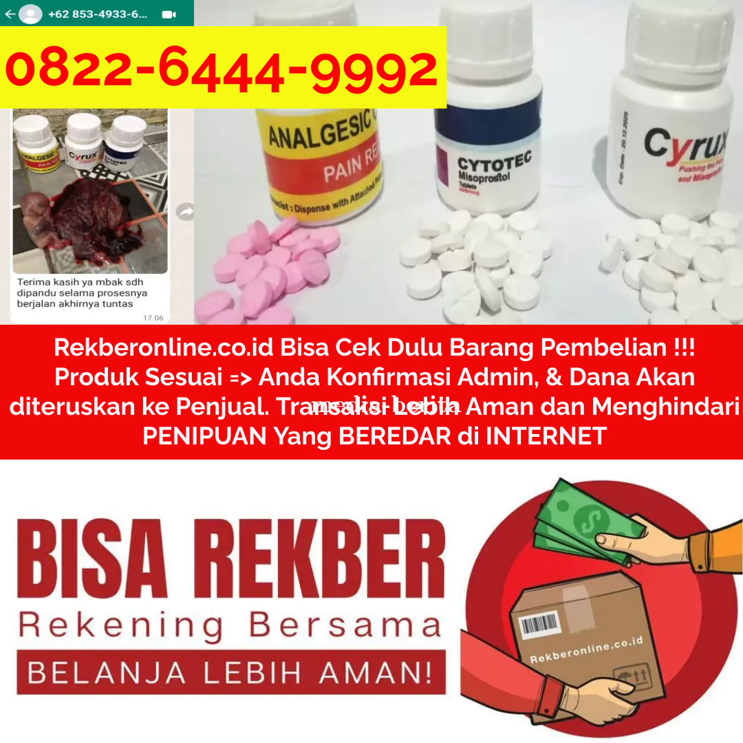 Jual Obat Aborsi Cytotec Banten 0822-6444-9992 Klinik Jual Obat Misoprostol Cytotec Asli Ampuh No1 O