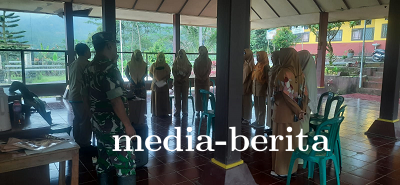 Babinsa Melaksanakan Pendampingan Kegiatan Dharma Wanita