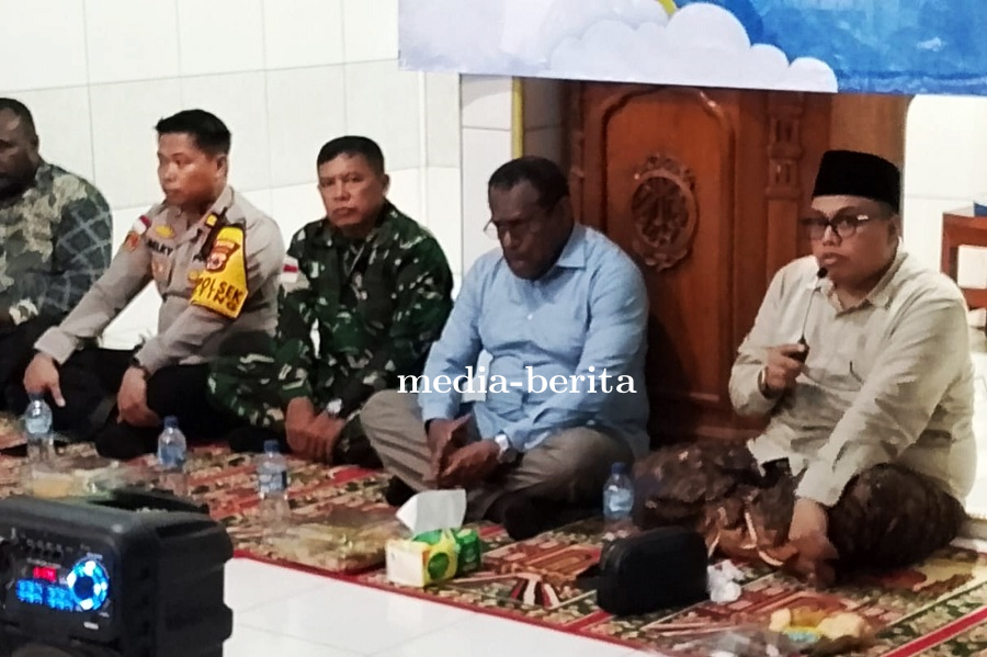 Danramil Ulilin Hadiri Safari Ramadhan di Kampung Kafyamke, Pererat Kebersamaan Dengan Masyarakat