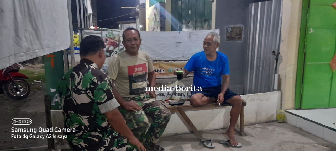 Babinsa Koramil Pangkah Laksanakan Komsos Dengan Warga Binaan