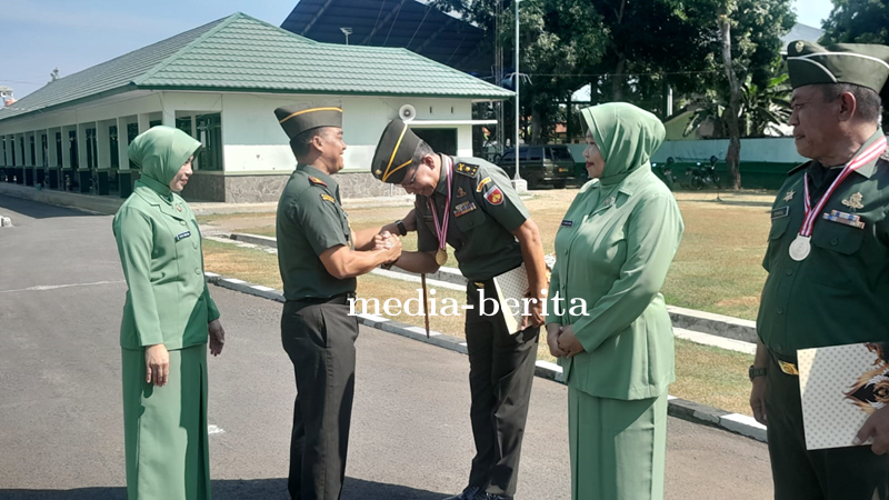 Dandim 0712 Tegal Pimpin Acara Wisuda Purna Wira Dan Purna Tugas  