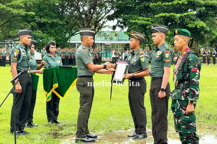 Dandim 1707/Merauke Terima Penghargaan Dari Pangdam XXIV/Mandala Trikora