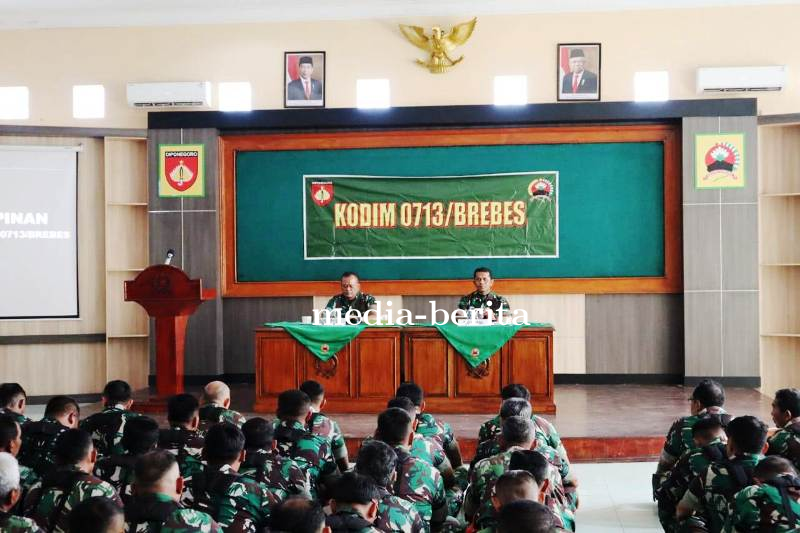 Ini Yang Diminta Dandim Brebes Kepada Anggota