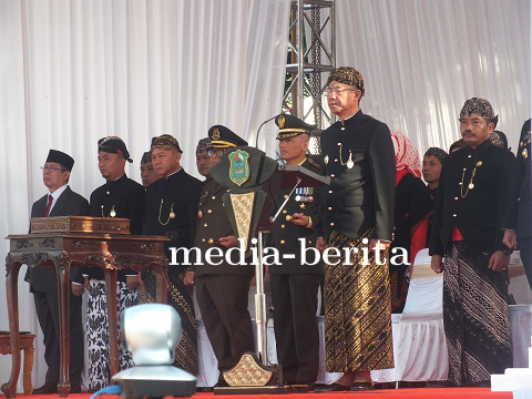 Dandim 0704 Banjarnegara Hadiri Upacara Pengibaran Bendera HUT ke-79 Kemerdekaan RI