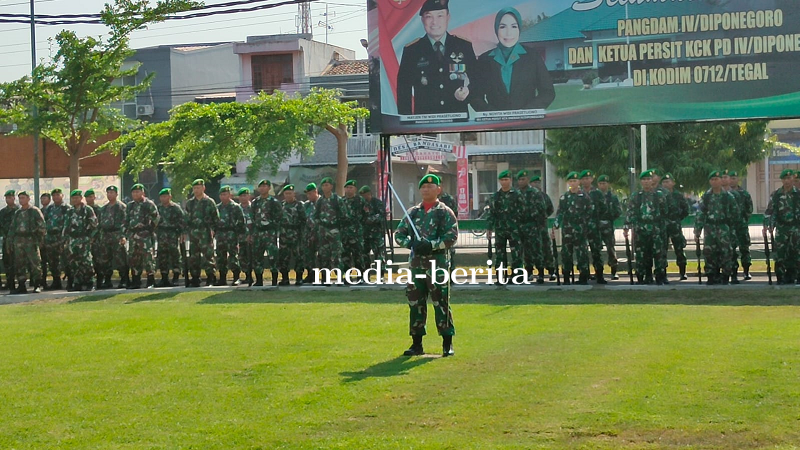 Kodim Tegal Gelar Upacara Peringatan Hari Sumpah Pemuda Ke - 95 Tahun 2023