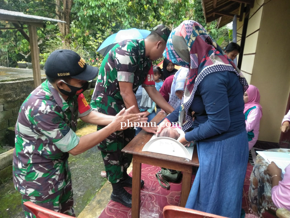 Koramil mendukung penuh pencegahan stunting